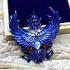 Powerful Krut Garuda Half Bird Shield Wealth Mass Chant Be2566 Thai Amulet 17844