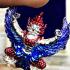 Powerful Krut Garuda Half Bird Rich Gambling Mass Chant Be2566 Thai Amulet 17845