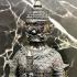 Large 40cm Statue Wessuwan Guardian Protection Life Key Black Thai Amulet #17850