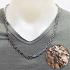 Necklace Stainless Steel Fasion Cd Dc Chain Multi Hook Wearing Thai Amulet 17855