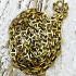 Necklace Stainless Gold Laser Cd Dc Chain Multi Hook Wearing Thai Amulet #17856