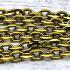 Necklace Stainless Gold Laser Thick Chain Multi Hook Wearing Thai Amulet #17858