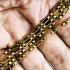 Necklace Stainless Steel Gold Slim Ball Chain Multi Hook Wear Thai Amulet #17859