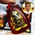 Metal Skull Gambling Windfall Money Wealth Oil Neng Plaithong Thai Amulet #17873