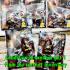 Metal Skull Gambling Windfall Money Wealth Oil Neng Plaithong Thai Amulet #17873