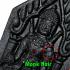 Khunpaen Love Charming Money Rich Rahu Lucky Key Be2555 Black Thai Amulet #17874