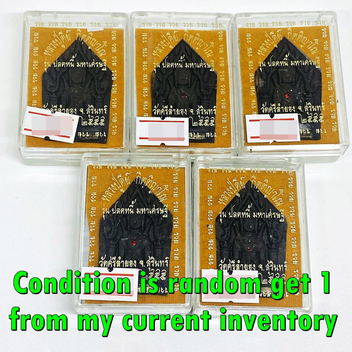 Khunpaen Love Charming Money Rich Rahu Lucky Key Be2555 Black Thai ...