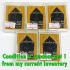 Khunpaen Love Charming Money Rich Rahu Lucky Key Be2555 Black Thai Amulet #17874