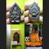 Khunpaen Love Charming Money Rich Rahu Lucky Key Be2555 Black Thai Amulet #17874