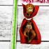 Mummy Lokok Guman Red Blood Alien Gambling Lucky Money Tawee Thai Amulet #17878