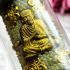 Ancient Gold Takrut Leklai Crystal Relic Somdej Toh WatPhaKaew Thai Amulet 17882