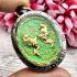 Salika Bird Charming Win Negotiate Control Mind Lp Nen Takrut Thai Amulet #17897
