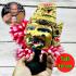 Lersri Gold Face Khon Mask Hermit Rich Fortune Pern Watbangpha Thai Amulet 17899