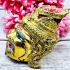 Lersri Gold Face Khon Mask Hermit Rich Fortune Pern Watbangpha Thai Amulet 17899