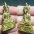 Ngang Ishvara Chakra King Emperor Lust Money Lucky Ac Inkaew Thai Amulet #17901