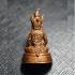 Ngang Ishvara Chakra King Emperor Love Gambling Win Ac Inkaew Thai Amulet #17902