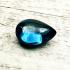Leklai Naga Eye Tear Stone Crystal Magic Lucky Fast Rich Blue Thai Amulet #17906