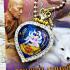 Heart 9tail Fox Lady Attraction Oil Money Magic Kb Bang Be2566 Thai Amulet 17911