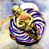 Pendant Purple 9tail Fox Lady Attraction Lucky Kb Bang Be2566 Thai Amulet #17914