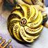 Pendant Purple 9tail Fox Lady Attraction Lucky Kb Bang Be2566 Thai Amulet #17914