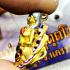 Pendant Purple 9tail Fox Lady Attraction Lucky Kb Bang Be2566 Thai Amulet #17914