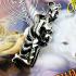 Takrut Silver 9tail Fox Lady Magic Rich Money Win Bang Be2566 Thai Amulet #17917