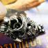 Takrut Silver 9tail Fox Lady Magic Rich Money Win Bang Be2566 Thai Amulet #17917