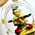 Metal Khunpaen Gold Face Love Lust Mercy Fortune Subin Be2567 Thai Amulet #17922