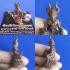 King Of Hell Ghost Protection Well Life Healthy Payayom Plien Thai Amulet #17924