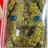 Glitter Salika Pair Birds Successful Fortune Lp Cheen Wattaei Thai Amulet #18008