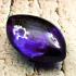Leklai Nakee Buddha Naga Eye Healing Stone Crtstal Purple Love Thai Amulet 18029