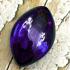 Leklai Nakee Buddha Naga Eye Healing Stone Crtstal Purple Love Thai Amulet 18029