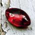 Leklai Nakee Naga Eye Healing Stone Crystal Control Mind Red Thai Amulet #18030