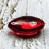 Leklai Nakee Naga Eye Healing Stone Crystal Control Mind Red Thai Amulet #18030