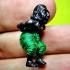 Bronze HunPayon Lp Kloy Guardian Protect Be2556 Survival Green Thai Amulet 18031