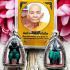 Bronze HunPayon Lp Kloy Guardian Protect Be2556 Survival Green Thai Amulet 18031