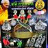 Bronze HunPayon Lp Kloy Guardian Protect Be2556 Survival Green Thai Amulet 18031