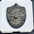 Rahu Eat Moon Lucky Magic Krut Garuda Gambling Rich Nen Black Thai Amulet #18032
