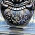 Rahu Old Silver Garuda Gambling Casino Fortune Rich Takrut Nen Thai Amulet 18033