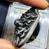 Rahu Old Silver Garuda Gambling Casino Fortune Rich Takrut Nen Thai Amulet 18033