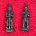 Wessuwan Double Deity Ghost Hunter Protection Magic Pad Be2551 Thai Amulet 18036