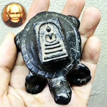 Lucky Wealth Turtle Somdej JinDaMani Protection Guardian Boon Thai Amulet #18055