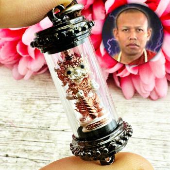 Wessuwan Guardian Ghost Protection Magic Millionaire Rich Nen Thai Amulet #18058