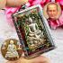 Somdej Silver Toh Watrakang Pray Protection Garuda Leklai Gems Thai Amulet 18063