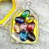Crystal Set 9pcs Naga Eye Leklai Magic Lucky Healing Stone Egg Thai Amulet 18070