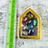 Crystal Set 9pcs Naga Eye Leklai Magic Lucky Healing Stone Egg Thai Amulet 18070