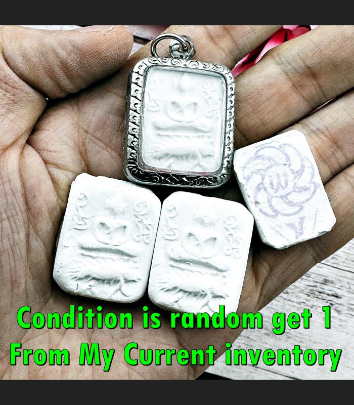 Buddha Ride Hedgehog Wheel Stamp Doo Watsakae Lucky Parn Magic Thai Amulet 18085