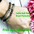 Bracelet 4in1 Takrut Lucky Love Luct Magic Arjarn O Ajarn Ole Thai Amulet #18098