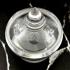 Empty Box Pagoda Acrylic Clear Case Buddha Relic Stupa 3.5cm Thai Amulet #18123