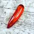Leklai Kaew Naga Eye Healing Crystal Stone Power Win Red Tooth Thai Amulet 18126
